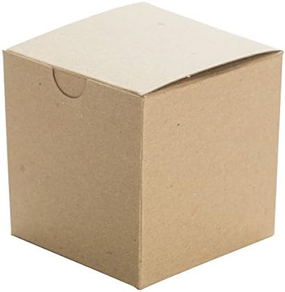 אריזות קמעונאיות ראשונות 10 קופסת מתנה של פסריפ פסריפ, 3 x 3 x 3