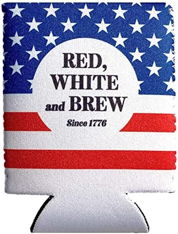 Can Coolers Drumpf.wtf אדום, לבן ובחול, בירה ניאופרן מצחיקה וסודה פחית שרוולים קרירים יותר למסיבות