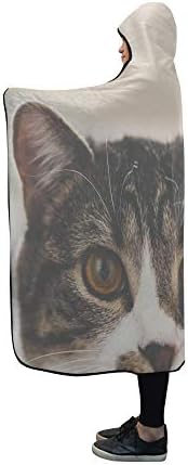 Yijieve שמיכה עם חיות מחמד חיות מחמד בעלי חיים בעלי חיים כלב חתול מנוחה שמיכה שמיכת 60x50 אינץ