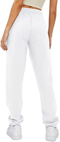 מכנסי טרנינג קז'ן מזדמנים של מכנסי טרנינג מכנסיים עם מותניים גבוהים