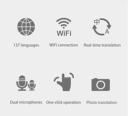 קלאסי שפה מתורגמן מכשיר 138 שפות תמונה מקליט נייד הדדי תרגום מדויק בזמן אמת מגע