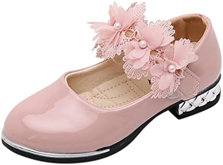 נעלי סתיו נעליים פרחים נעליים רווקות ילדים קוריאנים נעלי ריקוד נעלי נסיכה נעלי עור פעוט נעלי בית נעליים
