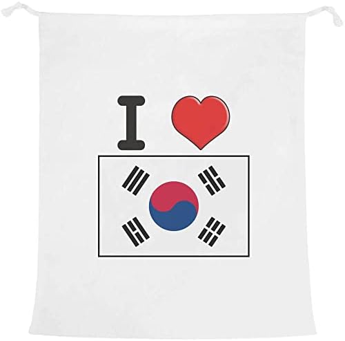 אזידה' אני אוהב דרום קוריאה ' כביסה/כביסה / אחסון תיק