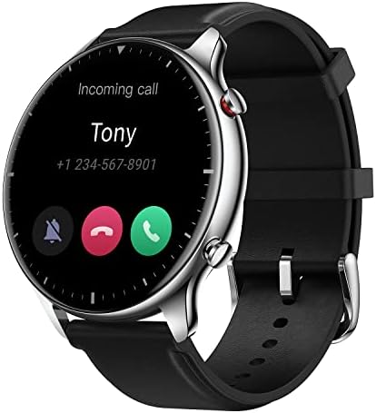 Amazfit GTR 2 שעון חכם לאייפון אנדרואיד, שיחת Bluetooth, עם Alexa GPS & GTS 2 שעון חכם לאייפון אנדרואיד,