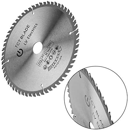 להב עגול מסור מעגלי JF-XUAN, 200X25 ממ x 2 ממ 60 דיסקי חיתוך שיניים התואמים לעץ המשומש תואם לעיבוד נחושת,