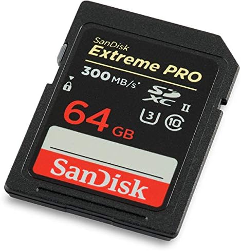כרטיס זיכרון של סנדיסק 64 ג ' יגה-בייט עובד עם מצלמה ללא מראה של סוני א7 ר וי, פקס30 ו-זיו-1 ו-10 יו-3