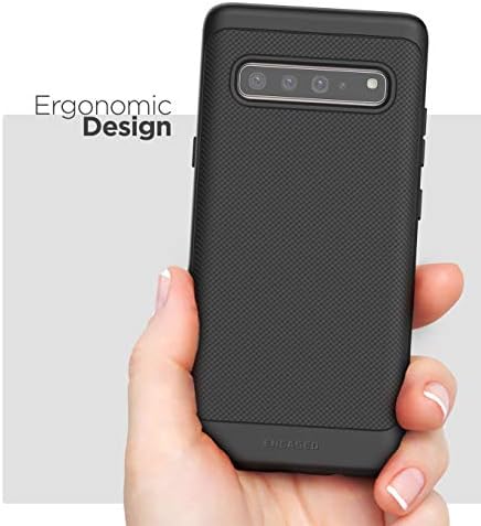 עטוף Galaxy S10 5G Case Slim התאמה כיסוי אחיזה גמיש לדגם Samsung S10-5G