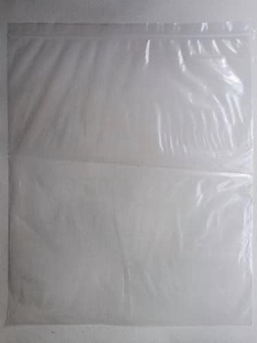 שקיות אריזת פלסטיק של פאנגז'ן --- 10 x 13 ברור שקית ניילון ברורה לנקודה עם רוכסן חותם נעילה הניתן להחלפה-2 מיל.
