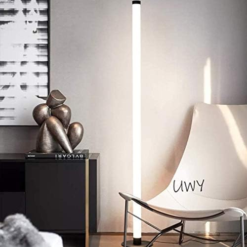 מנורות רצפה של ניאוצי, מנורת רצפת LED 360 מעלות מקור אור 60 וולט מנורת רצפה מודרנית עם מרוחק לסלון,