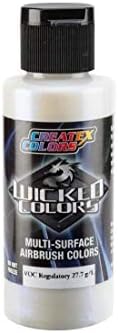 CreateEx Colors Wicked W423 W423 מוט חם ניצוץ כחול 2oz. צבע מברשת אוניברסלית על בסיס מים