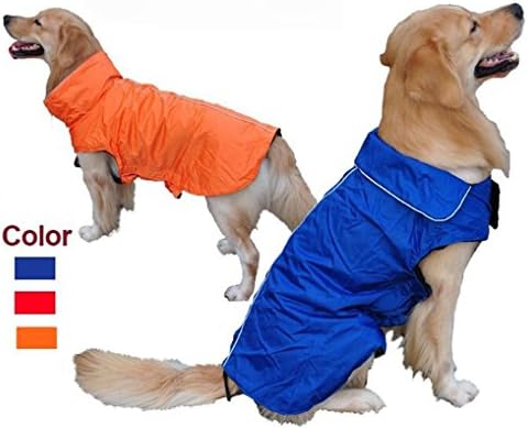 חנות אופנה Topsoso אוניברסלית אטומה למים כלב חיות מחמד חיצוני מעיל אפוד מרופד חורפי)