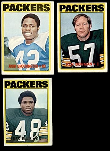 Topps Topps Green Bay Packers צוות סט Green Bay Packers VG/Ex+ Packers
