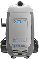 Prolux X8 Lite תרמיל תרמיל שואב אבק עם רצועות מתכווננות מרובות נקודה וערכת כלי דלוקס
