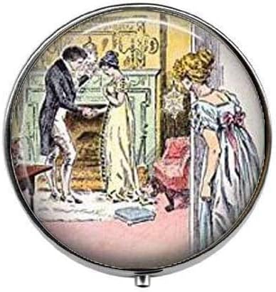 גאווה ודעה קדומה - ג ' יין אוסטן אמנות תמונה גלולת תיבה - קסם גלולת תיבה - זכוכית סוכריות תיבה