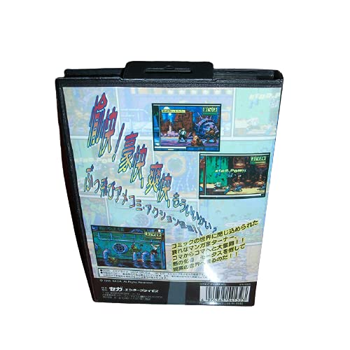 Aditi Zone Zone Japan Cover NTSC-J זמין עם קופסא ומדריך למגמה MD Megadrive Genesis Console Console 16 bit
