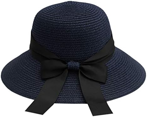 כובעי קש רחבים לנשים כובע שמש עם קרניים כובעי קיץ רחבים ומסוגננים