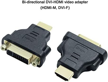 נקבה DVI DVI ל- HDMI מתאם זכר דו כיווני DVI-I 24+5 ממיר יציאה