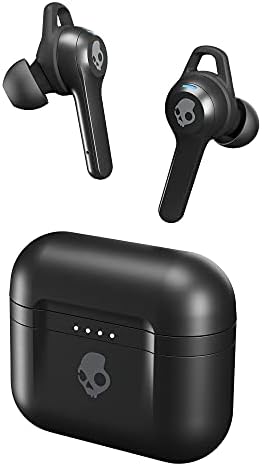 Skullcandy Indy Fuel True Wireless Wireless in- אוזניות Bluetooth תואמות את מארז הטעינה של iPhone ו- Android /