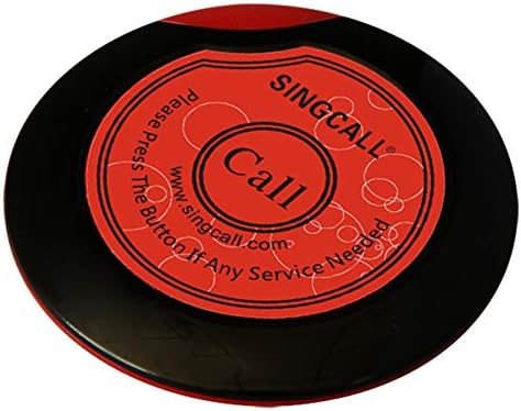 Singcall Home Pager Service מערכת שיחות, אחות יחידה אלחוטית שיחה שיחה, חבילה של 10 פגרים ומקלט אחד