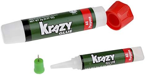 דבק Krazy KG58548R צינור דבק, 0.07 גרם, רב צבעוני