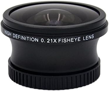 Sony HDR-XR200V 0.21X עדשת עיניים דרגה בדרגה גבוהה + טבעת דריכה + NWV בד ניקוי סיבים מיקרו ישיר