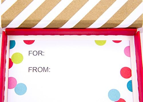 סימן היכר חתימה חג המולד מתנה כרטיס מחזיק תיבה