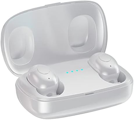 BRQVWC אלחוטי אוזניות Bluetooth Sports Sports הפחתת רעש באוזן אוזניות בעלות ערך גבוה עם תיבת טעינה