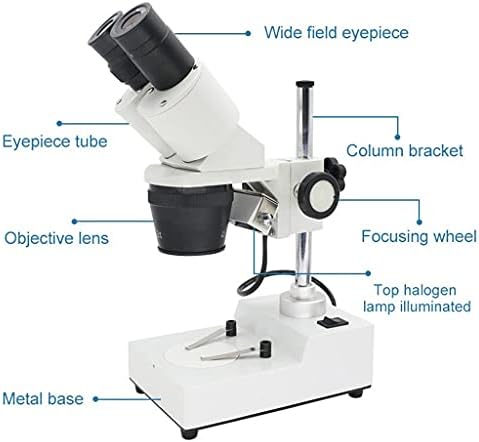 מיקרוסקופ מיקרוסקופ סטריאו משקפת מיקרוסקופ סטריאו תעשייתי למעלה הוביל תאורה נייד טלפון מעגלים מודפסים
