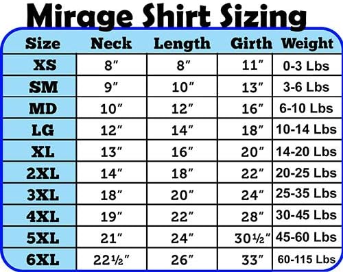 מוצרי חיות מחמד של מיראז '20 אינץ' ג'ויס נואל מסך חולצות הדפס לחיות מחמד, 3x-גדולות, ורוד בהיר