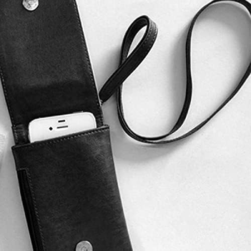 דפוס איור צבעוני משקפי שמש ארנק טלפון ארנק תליה כיס נייד כיס שחור