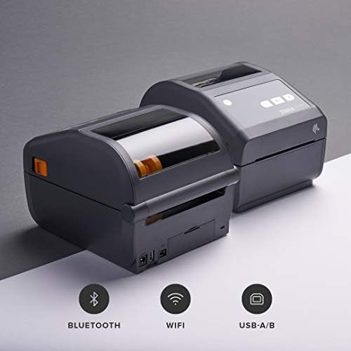 זברה זד420ד מדפסת שולחנית תרמית ישירה 300 דפי הדפסה רוחב 4 ב-42043-01ו01ז