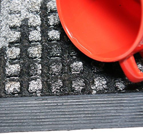 גומי-קאל 03-202-מחצלת רצפה רץ שטיח נוטינגהאם, 4 'על 6', פחם