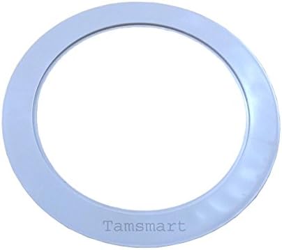 טמסמרט 6 אינץ מעל גודל לבן אור לקצץ טבעת עבור שקוע יכול גדול אור קבועה