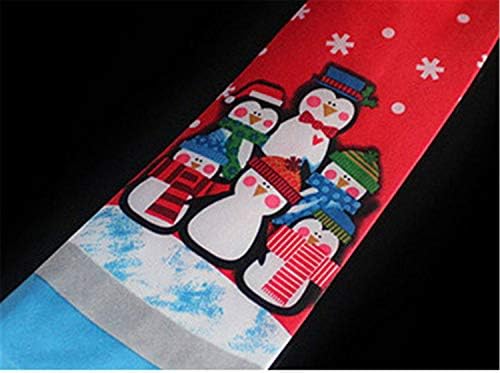 גברים של חג המולד עניבה סנטה קלאוס פוליאסטר צוואר עניבת סנטה קלאוס משי עניבות עבור פסטיבל המפלגה