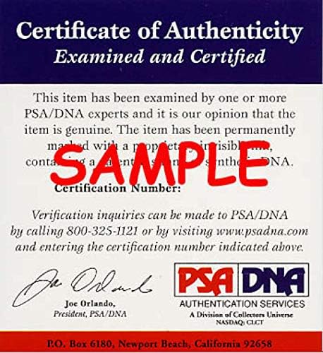 טים הדסון PSA DNA חתימה COA ליגת העל של ליגת העל OML חתמה על בייסבול
