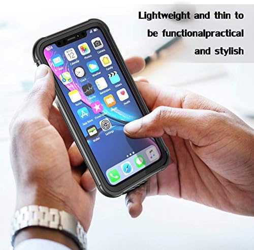IMPACTSTRONG CASE ברור עבור iPhone XR, Ultra Protecting עם כיסוי גוף מלא של מגן מסך ברור