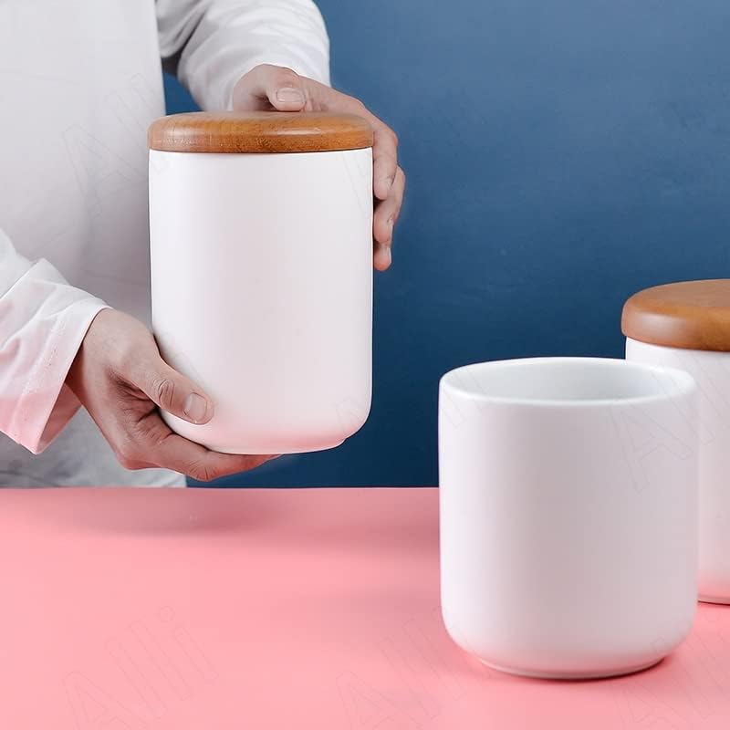 אירופאי קרמיקה אחסון צנצנת סלון שולחן קפה קפה שעועית ארגונית מטבח שולחן העבודה עיצוב הבית