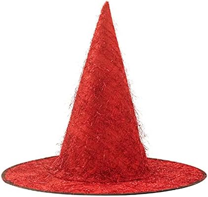 נשים אופנה חמוד גדול שוליים מכשפה כובעי סרוג מוצק צבע דלי כובע עבור ליל כל הקדושים המפלגה