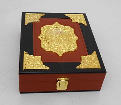 FN קופסת עור מוסלמית אסלאמית קופסה/דקורטיבי בית 1675