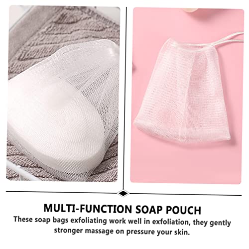 Beavorty 30 pcs סבון נטו סבון נייד פנים שטיפת סבון שקית סבון סבון רך מחזיק רשת בועות יצרנית סבון