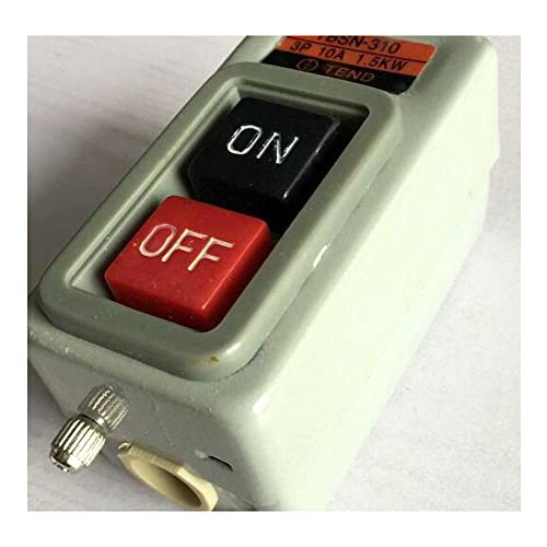 TBSN-310 כפתור הפעלה מתג לחץ לחץ על לחץ לחיצה על לחצן לחיצה 3P 10A 1.5KW