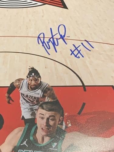 Payton Pritchard חתום על חתימה 16x20 תמונה בוסטון סלטיקס JSA - תמונות NBA עם חתימה
