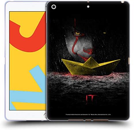 עיצובים של תיק ראש מורשה רשמית IT סרט Pennywise 2 גרפיקה מארז ג'ל רך תואם ל- Apple iPad 10.2 2019/2020/2021