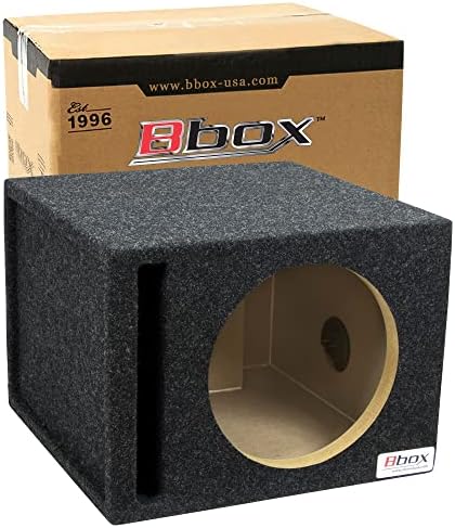 Bbox מכוון Pro מכוון 10 אינץ 'מארז שטיחים מאוורר יחיד - תיבת סאב וופר משפרת את איכות השמע, הצליל והבס