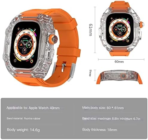 SDUTIO ללהקת Apple Watch 8 Ultra 49mm Watch Band Case Tase