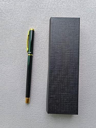 IMIMFA מתכת נייטרלית עט עסקים חתימה עט משרד מתנה עט עט מתנה עט עט מתכת מתכת עט מתכת עט +קופסת עט שחורה הפוך)