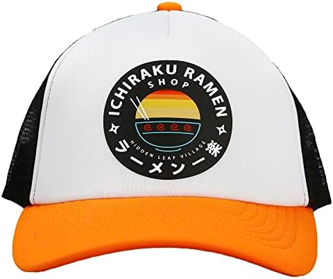 Bioworld Naruto Ichiraku Ramen Shop Logo Logo Trucker Trucker HAT MULTICERORED