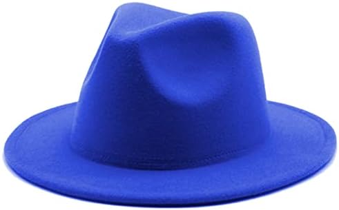 Ynnolove ילדים קלאסיים קלאסיים כובע פדורה רחב ילדים בנים בנים הרגישו פנמה כובע