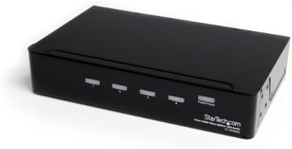 StarTech.com ספליטר 1 ב 4 החוצה - 1080-4 יציאת-הרכבה בסוגריים-1.3 אודיו - ספליטר אודיו ספליטר אודיו