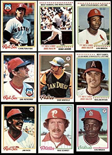 1978 Topps Baseball Set Set Ex/MT